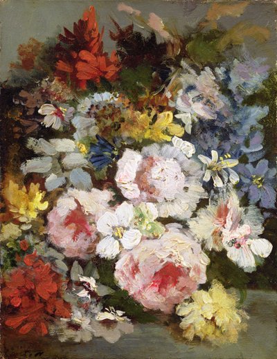 Verschiedene Blumen von Narcisse Virgile Diaz de la Peña